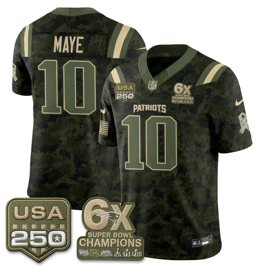 NE 2026 Salute to Service Edition Vapor Jersey - Stitched
