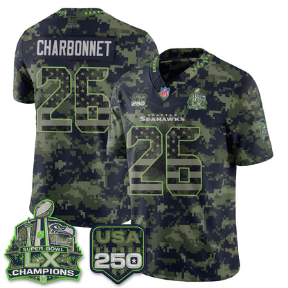 SEA 2026 Salute to Service Edition Vapor Jersey - Stitched n5