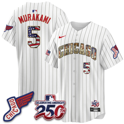 CWS 2026 Independence Day USA Vapor Jersey - Stitched