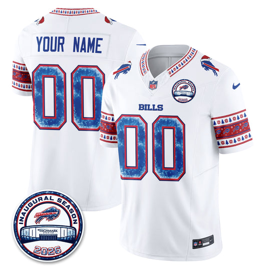 BUF Xmas Edition Vapor Custom Jersey - Stitched