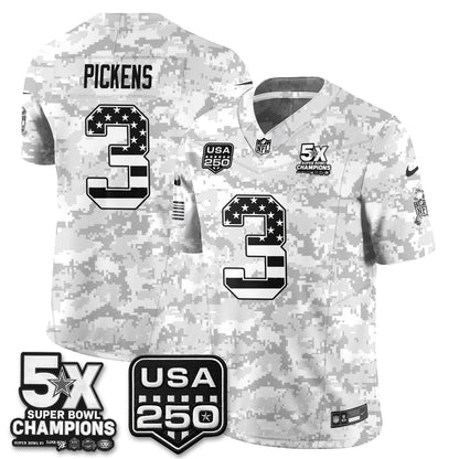 Dallas Cowboys 2026 Salute to Service Edition Vapor Jersey V2- Stitched