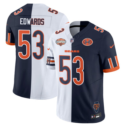 Chicago Bears 2026 Split Edition Vapor Jersey - Stitched
