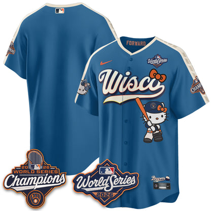 MIL 2026 WS Champions x Meow KT Vapor Jersey - Stitched
