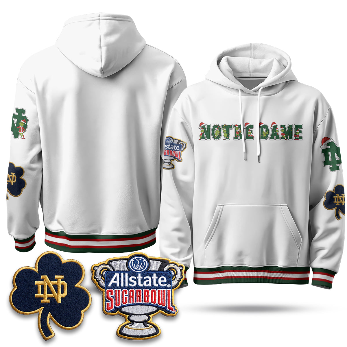 NDFI x Grinch Christmas 2026 Edition Hoodie - Stitched