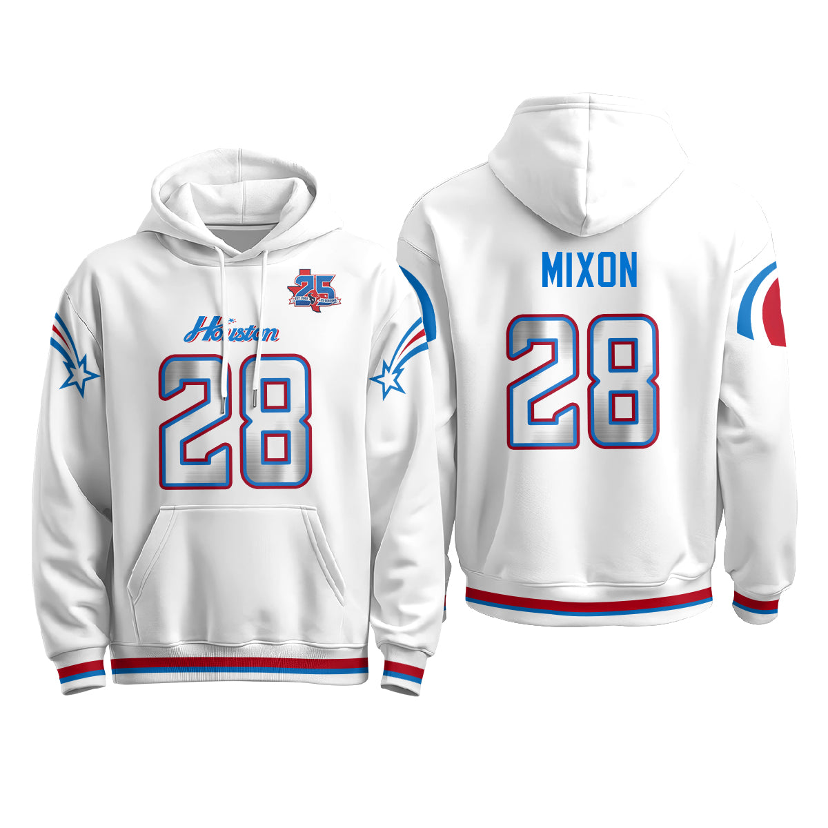 HOU Star Edition Pullover Hoodie - Printed