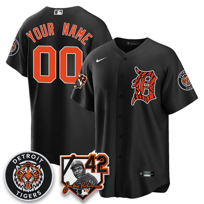 DET 2026 Jackie Robinson Day Vapor Limited Custom Jersey - All Stitched