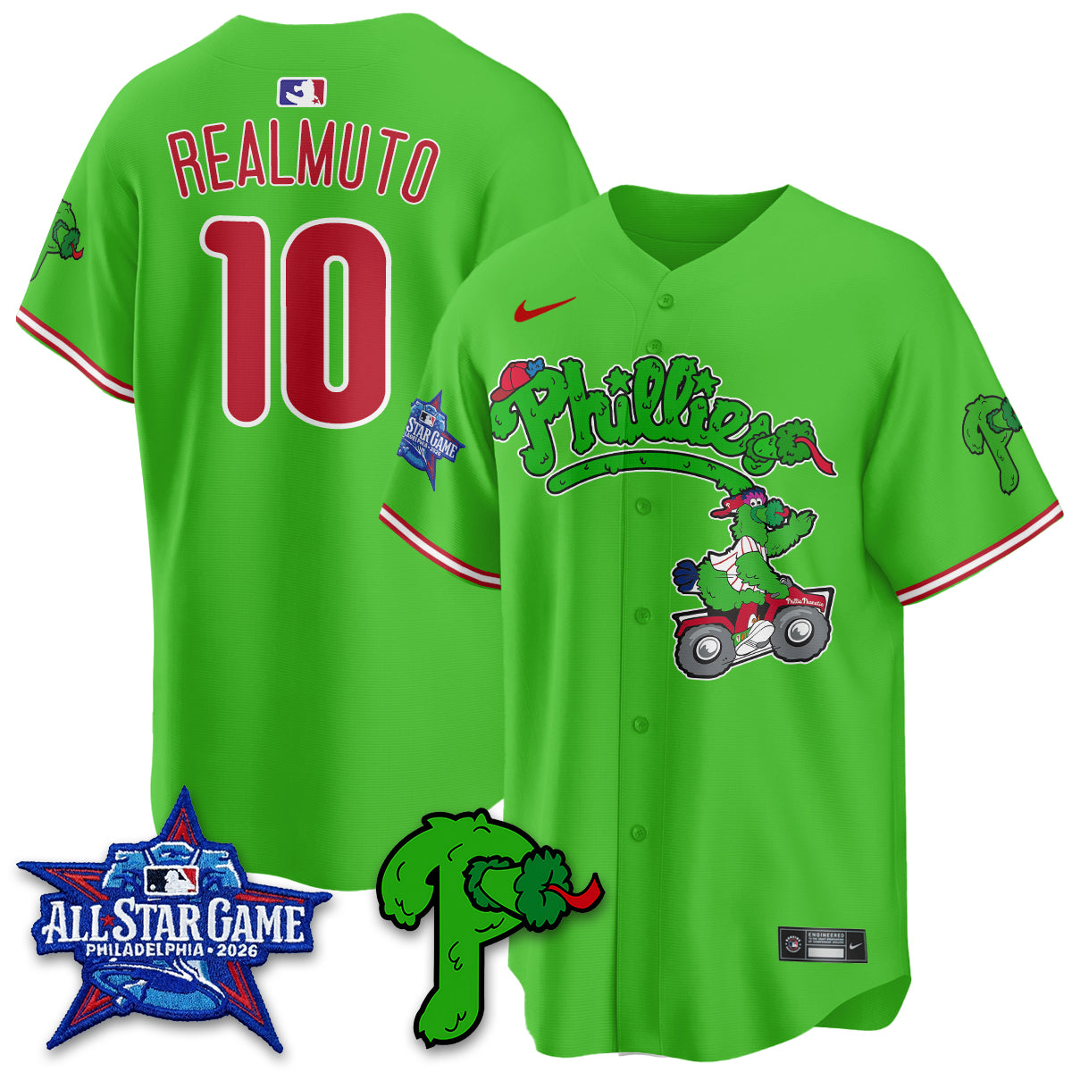 Philadelphia Phillies Phanatic Vapor Limited Jersey V2- Stitched