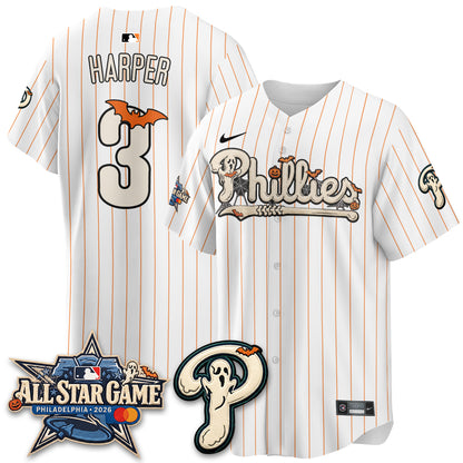 Philadelphia Phillies Halloween 2026 Vapor Limited Jersey - Stitched