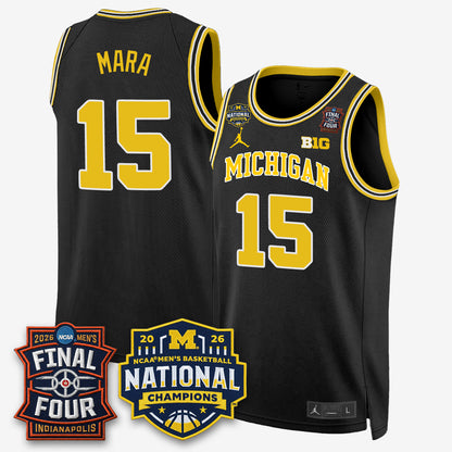 MICH 2026 NCAA Basketball Champions Limited Jersey - All Stitched
