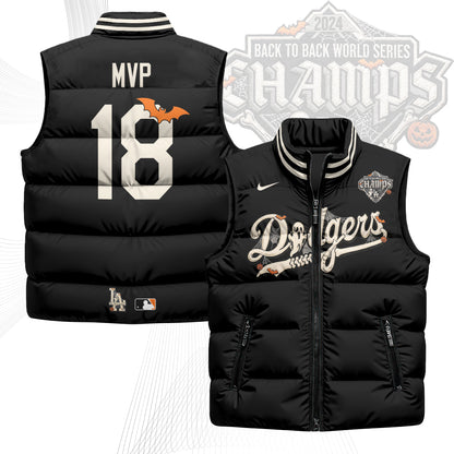 LAD Halloween 2026 Unisex Puffer Vest - Printed