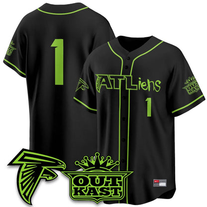 ATL 30th Anniversary ATLiens Baseball Vapor Jersey - Stitched