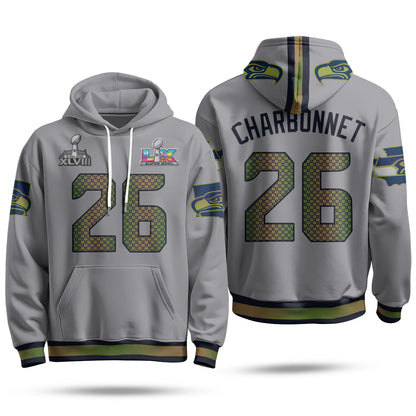 SEA S.Bowl Champs Fleece Hoodie - Printed