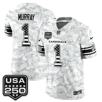 Arizona Cardinals 2026 Salute to Service Vapor Jersey - Stitched