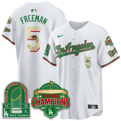 LAD Mexico Vapor Limited Jersey - 9x & B2B Champs - All Stitched