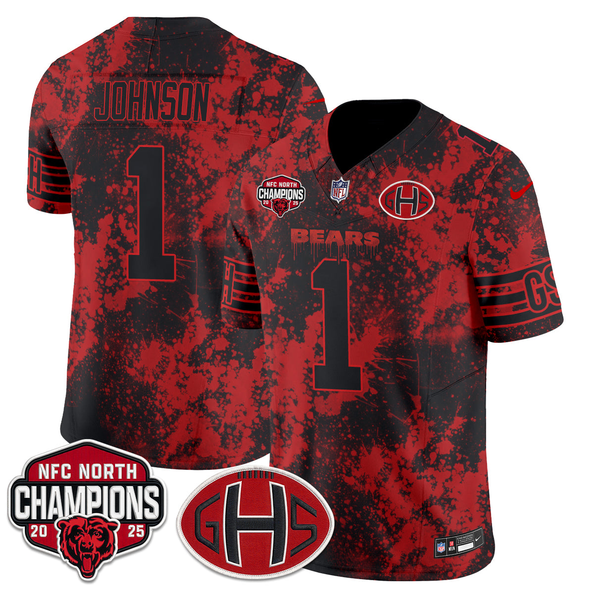Chicago Bears 2026 Slasher Edition Vapor Jersey - Stitched