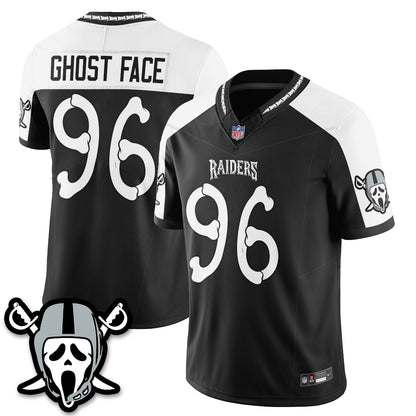 Las Vegas Raiders x Ghost Face Edition Vapor Jersey - Stitched