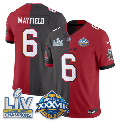 Tampa Bay Buccaneers S.Bowl Split Edition Vapor Jersey - Stitched
