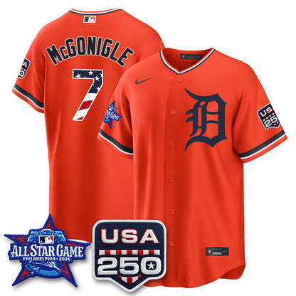 Detroit Tigers 2026 All Star Edition Vapor Jersey - Stitched