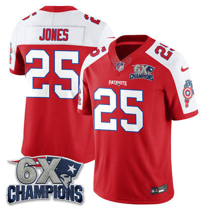 New England Patriots x Vibranium Shield Edition Vapor Jersey V2 - Stitched