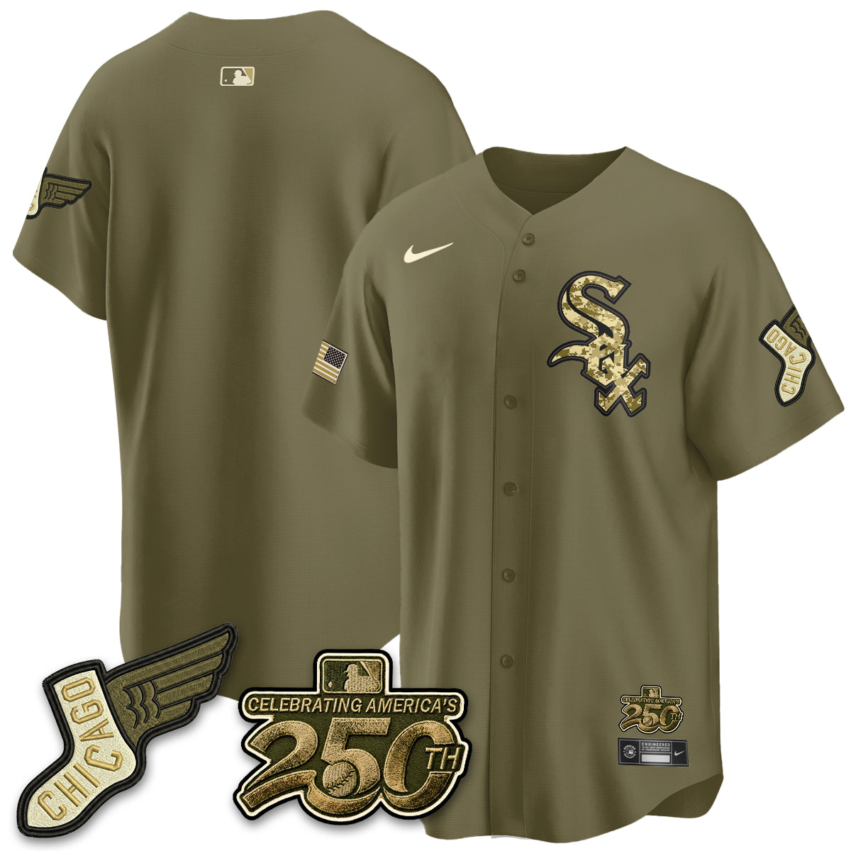 CWS Salute to Service 2026 Vapor Limited Jersey - Stitched