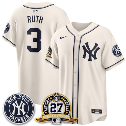 NYY 2026 Black Out Style Vapor Limited Jersey - All Stitched