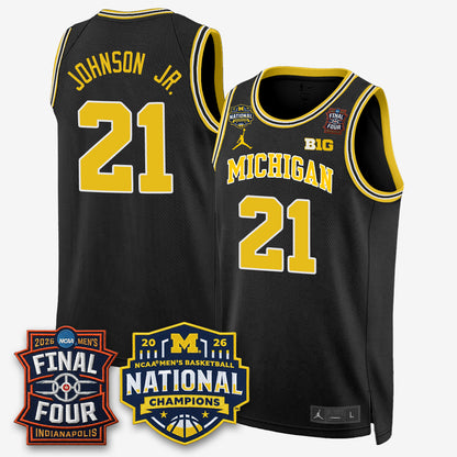MICH 2026 NCAA Basketball Champions Limited Jersey - All Stitched