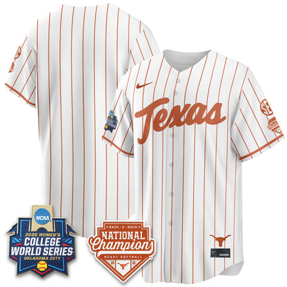 TEX Softball 2026 World Series (WCWS) Vapor Premier Limited Jersey - B2B Champs - Stitched