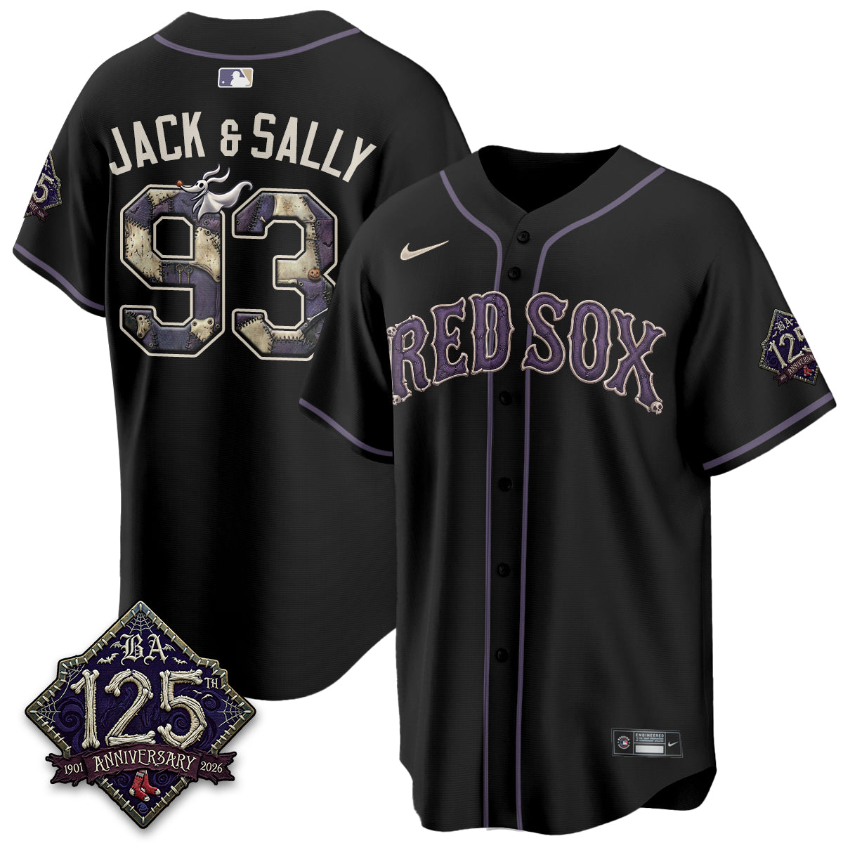 Boston Red Sox Nightmare Vapor Limited Jersey - Stitched