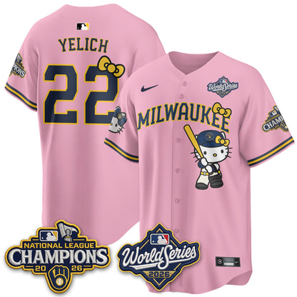MIL 2026 NL Champions x Meow KT Vapor Jersey - Stitched