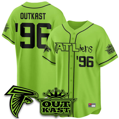 ATL 30th Anniversary ATLiens Baseball Vapor Jersey - Stitched
