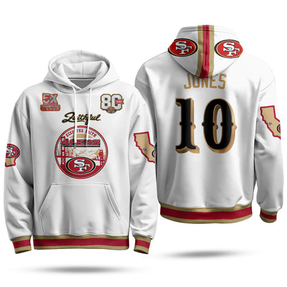 SF Faithful to The Bay Fleece Hoodie - Printed