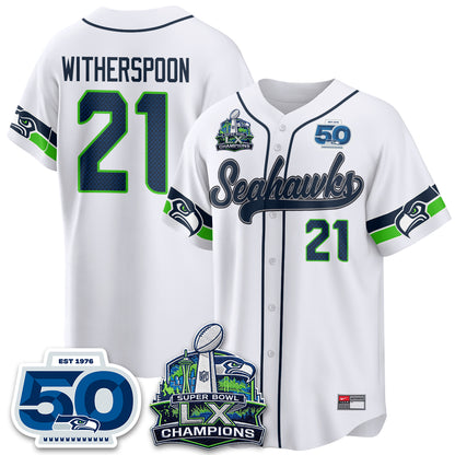 SEA SB LX Champs Vapor Baseball Jersey - Stitch