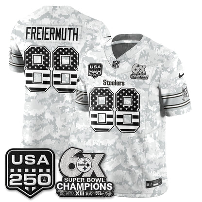 Pittsburgh Steelers 2026 Salute to Service Edition Vapor Jersey - Stitched