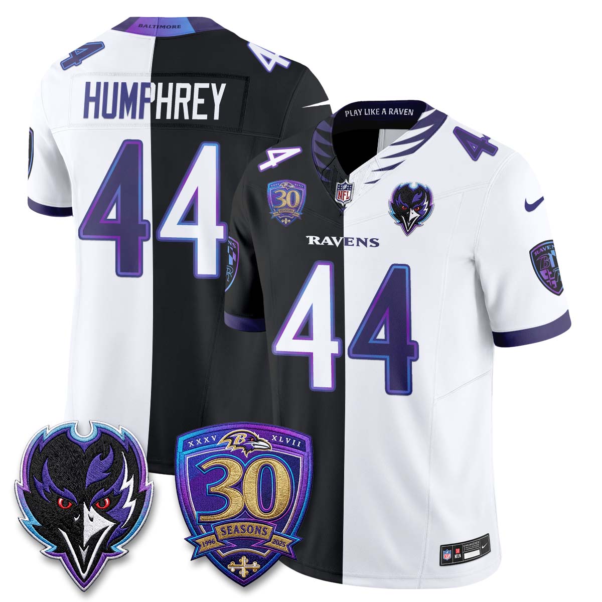 BAL The Next Flight Split Vapor Jersey - Stitched