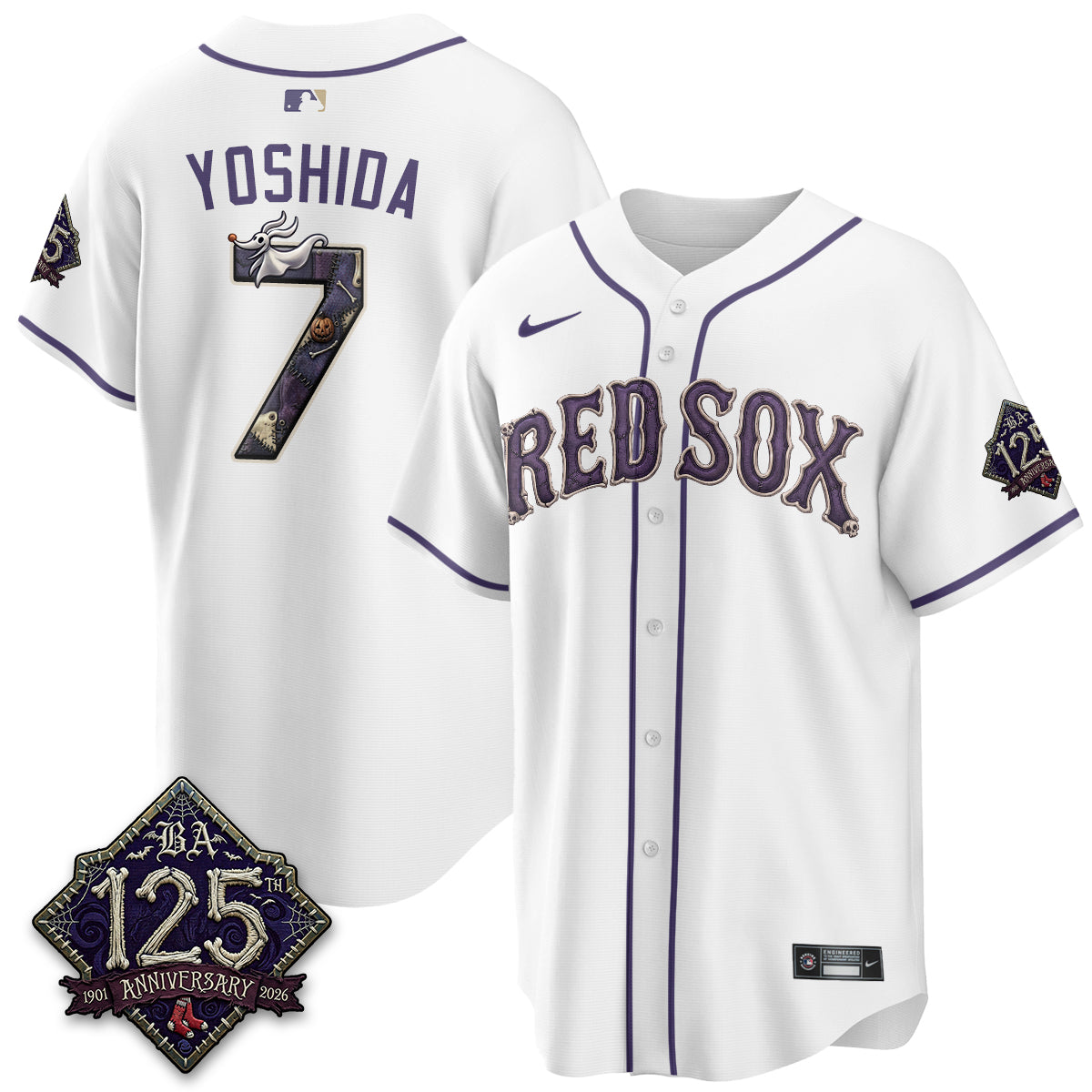 Boston Red Sox Nightmare Vapor Limited Jersey - Stitched