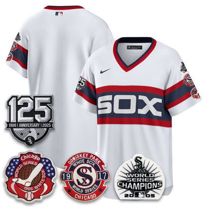 CWS 125th Anniversary - W.S Champions Edition Vapor Jersey - Stitched