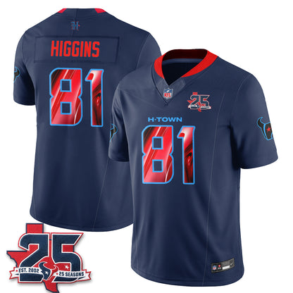 HOU Fangear Edition Vapor Jersey - Stitched