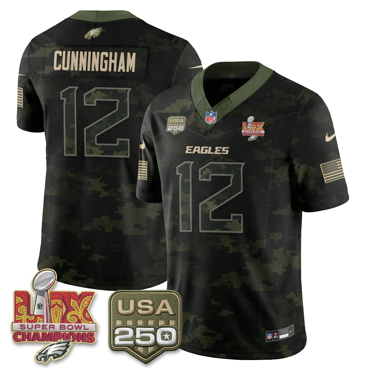 PHI Salute to Service Vapor Jersey - Stitched