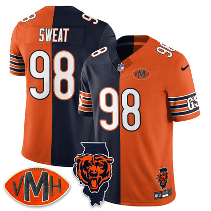 CHI Honor Virginia Halas McCaskey Jersey - Stitched n1