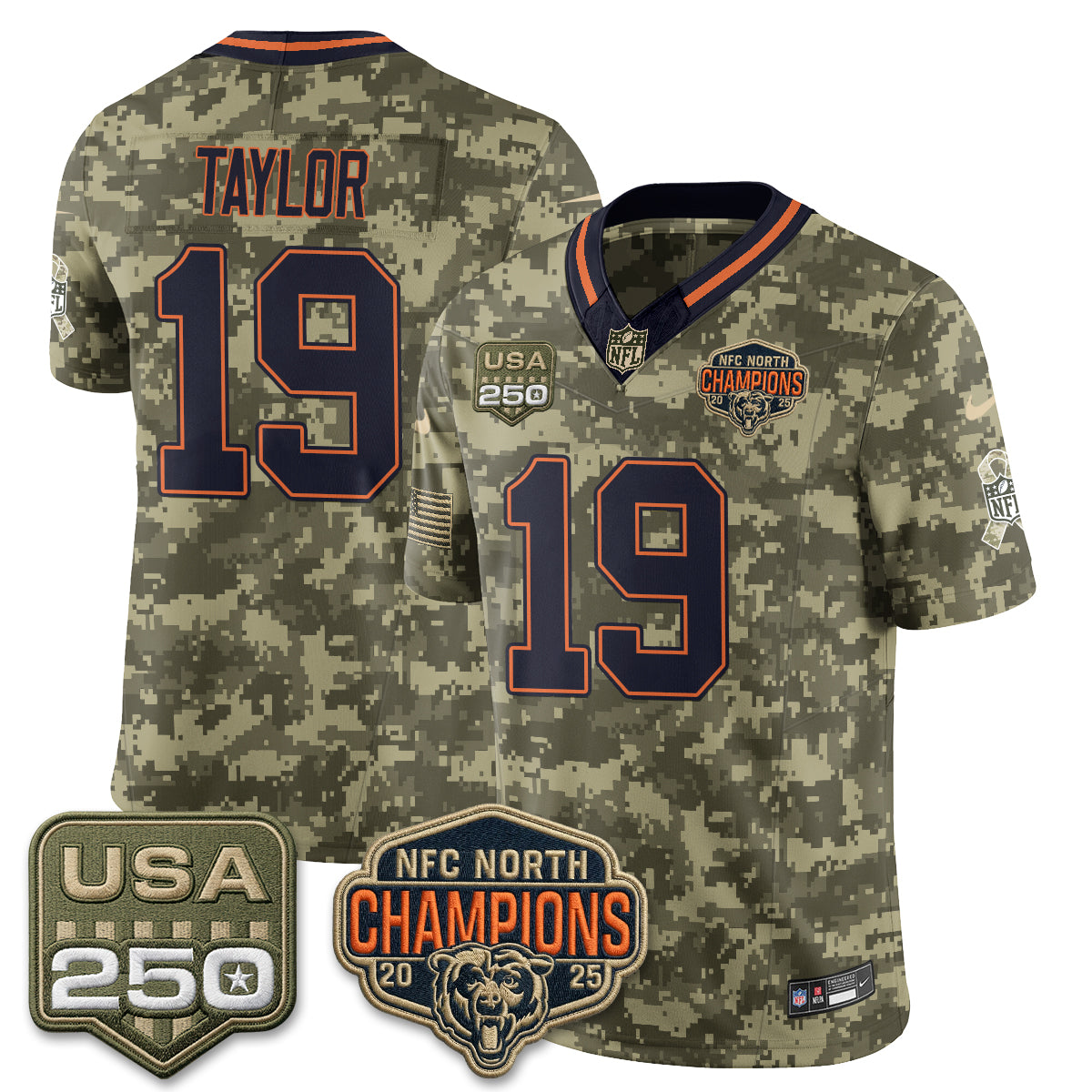 CHI 2026 Salute to Service Edition Vapor Jersey - Stitched