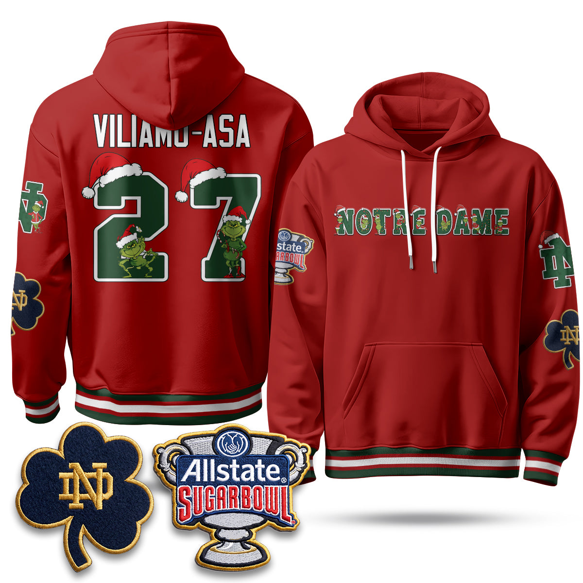 NDFI x Grinch Christmas 2026 Edition Hoodie - Stitched