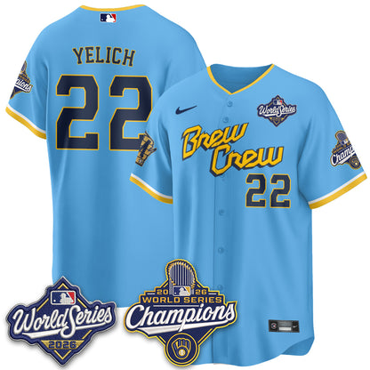 MIL 2026 WS Champions Vapor Jersey - Stitched