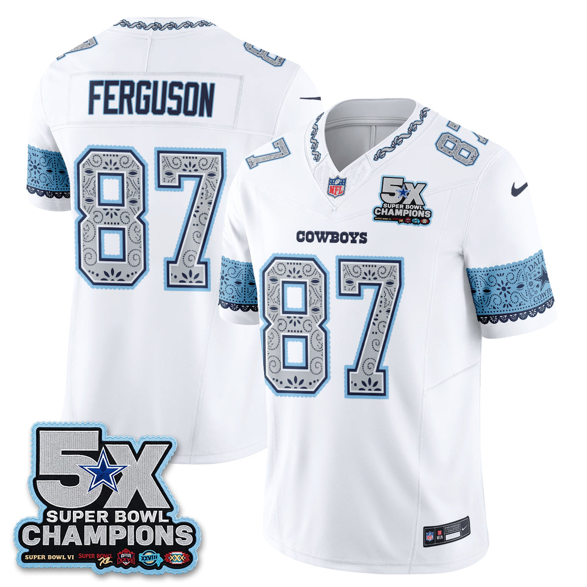 DAL 2026 Hispanic Month Edition Vapor Jersey - Stitched