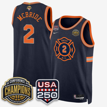 NYK 2026 NBA Eastern Conference Champions City Edition Jersey V2- Stitched