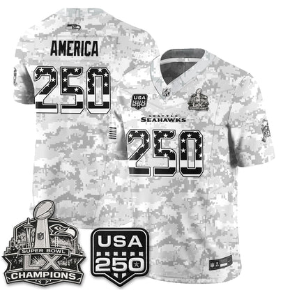 SEA 2026 Salute to Service Edition Vapor Jersey - Stitched n5