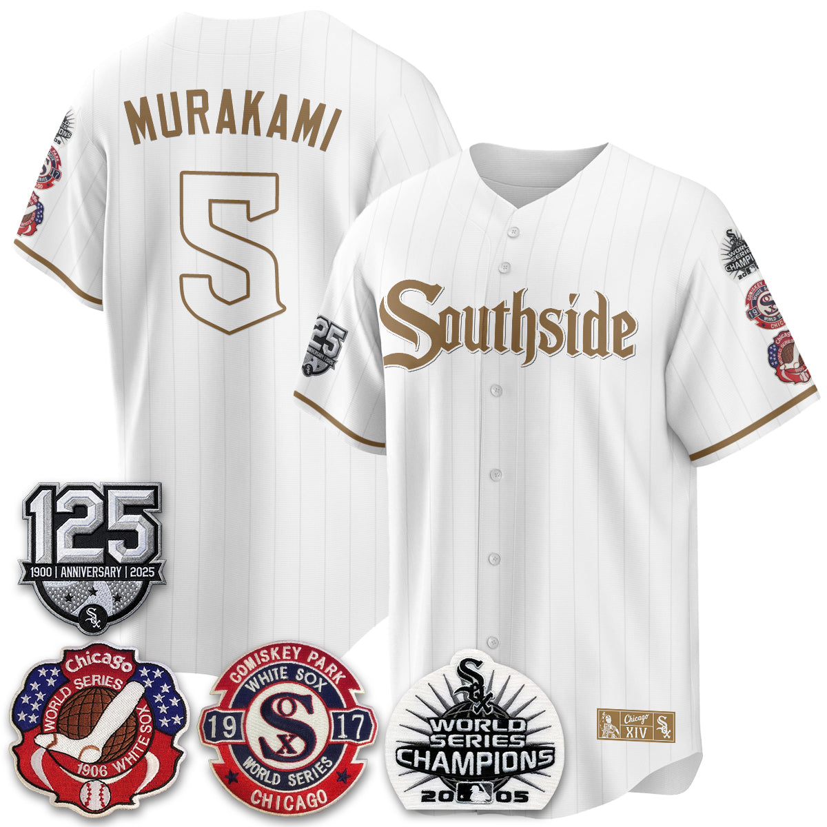 CWS Pope Leo Edition Vapor Jersey - Stitched
