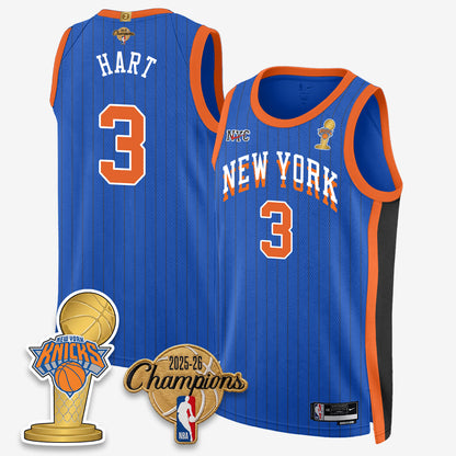 NYK 2026 NBA Champions Gold Edition Vapor Jersey - Stitched n3