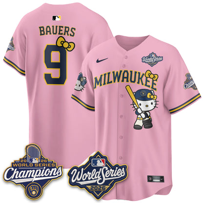 MIL 2026 WS Champions x Meow KT Vapor Jersey - Stitched