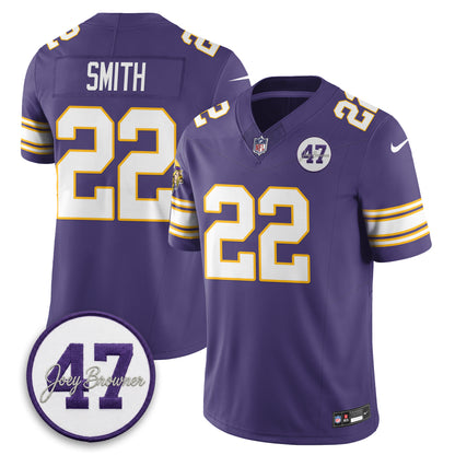 MIN Joey Browner Thank You For Memories - 1960 – 2026 Football Vapor Limited Jersey - All Stitched