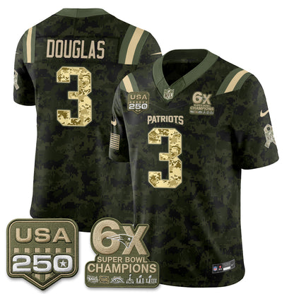 NE 2026 Salute to Service Edition Vapor Jersey - Stitched